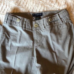 Banana Republic flared pin striped slacks